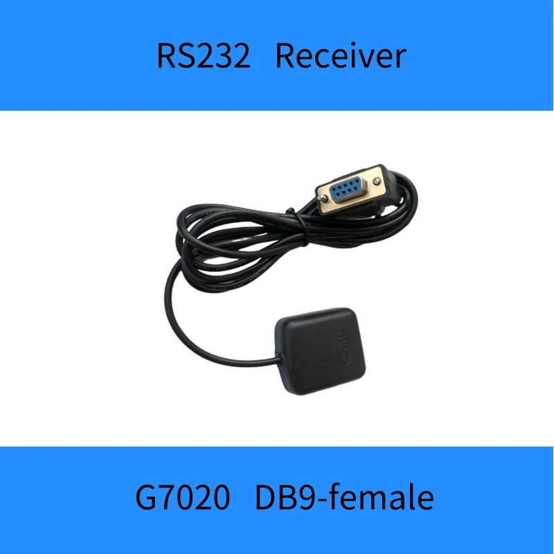 RS232 nivel G7020 chip GPS de posicionamiento puerto serial DB9 receptor GPS BR-729 Imagen 0