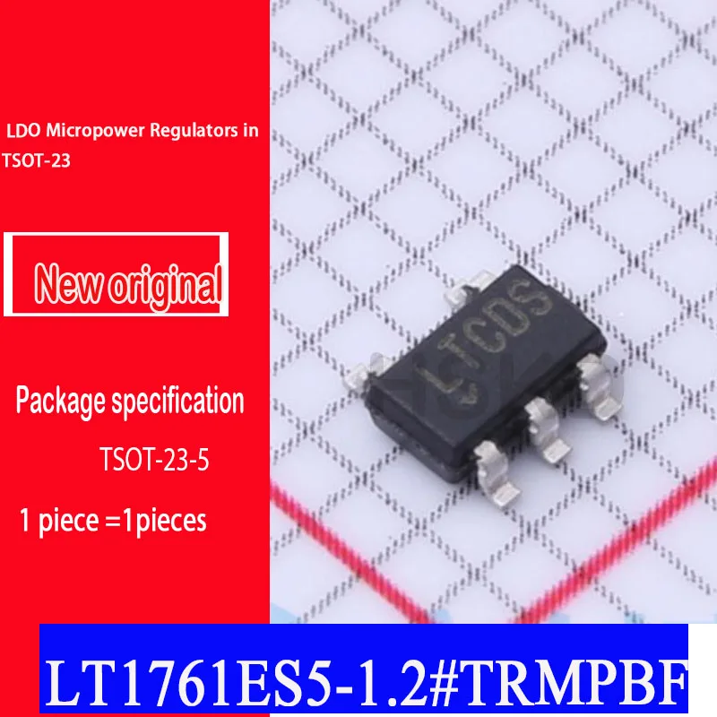 Nuevo original spot PMIC de administración de energía del chip LT1761ES5-1.2#TRMPBF TSOT-23-5 LDO Micropower Reguladores en TSOT-23 Imagen 0