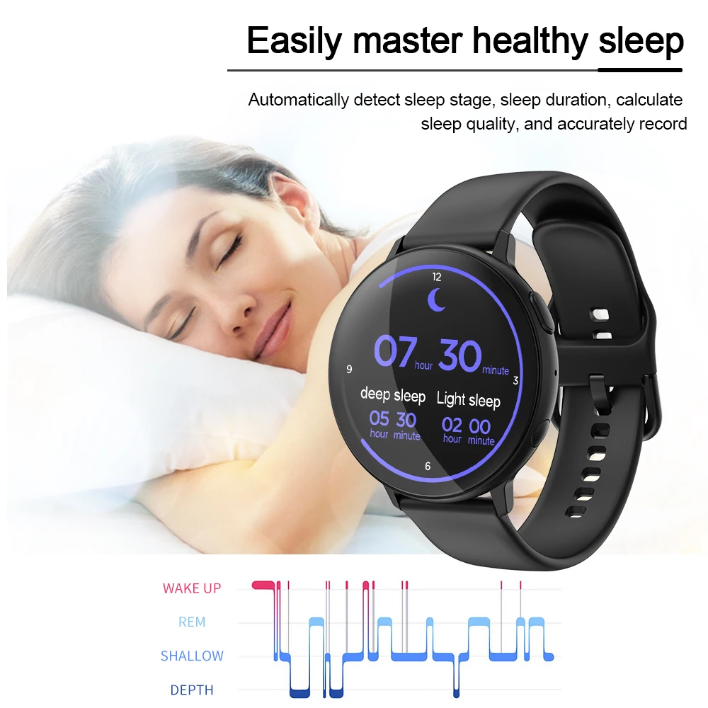 mejor venta de Llamada Bluetooth Smart watch Hombres mujer Deportes FitnessTracker Recordatorio pronóstico del tiempo Digital bluetooth SmartWatch Imagen 2
