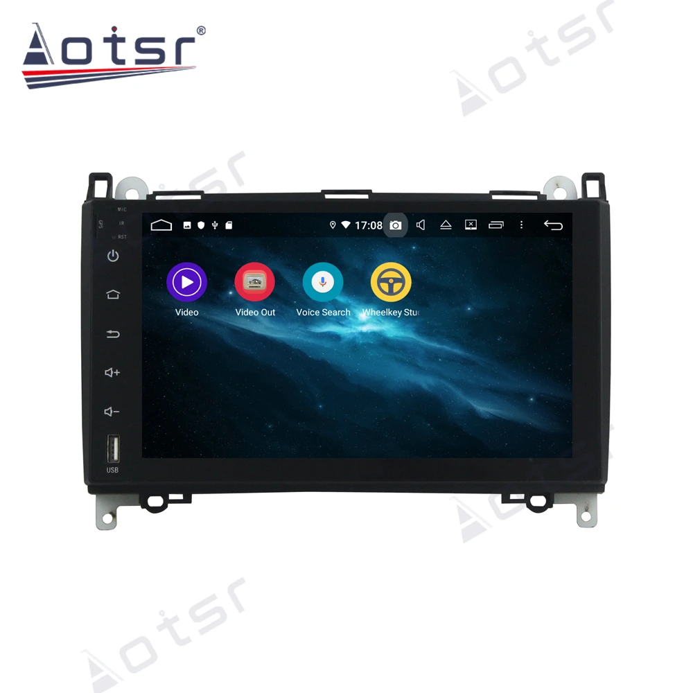 Aotsr Android 10.0 4+64GB Coche Reproductor de Radio GPS de Navegación Estéreo del Coche Multimedia Para Mercedes Benz Sprinte B200 Vitoi DSP Carplay Imagen 3