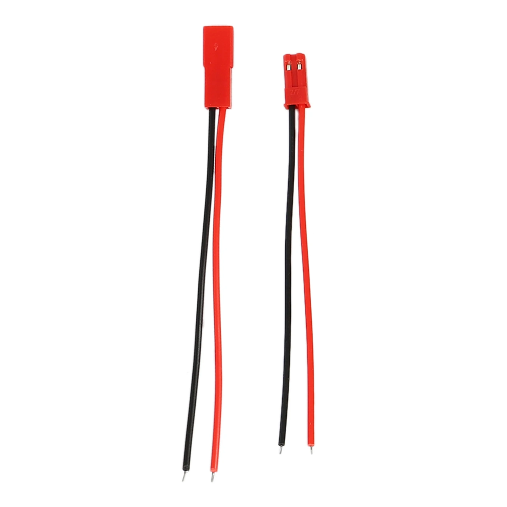 10 Pares de 2 Pin JST Enchufe Conector M a F a 110 mm Cable Rojo Negro Imagen 3