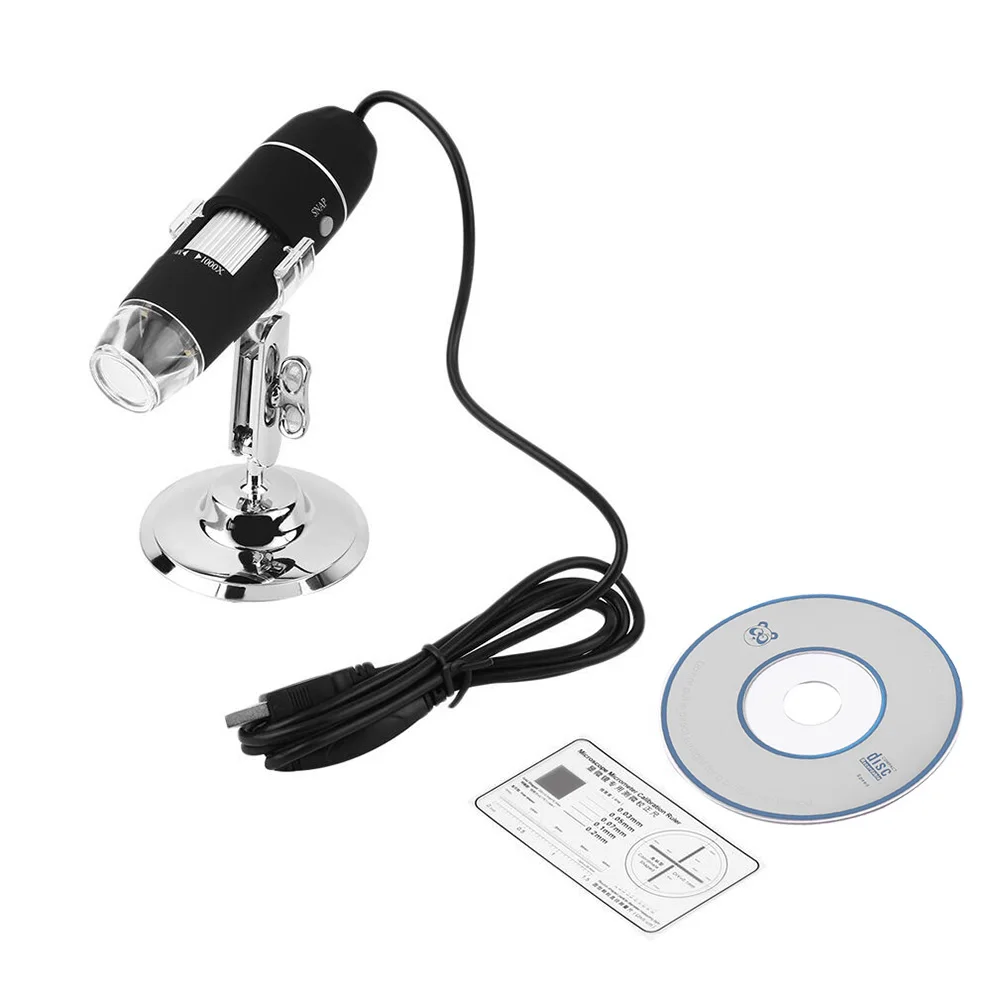 1000X Cámara microscópica Digital 35MP USB Portátil Microscopio Electrónico de Moneda de Inspección de la Impresión de Inspección Imagen 5