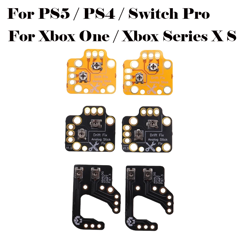 2pcs Universal Gamepad Joystick Deriva de Reparación de la Junta para PS4 PS5 Xbox One X de la Serie S para el Switch Pro Analógico Pulgar Palo de la Deriva de la Revisión Imagen 0
