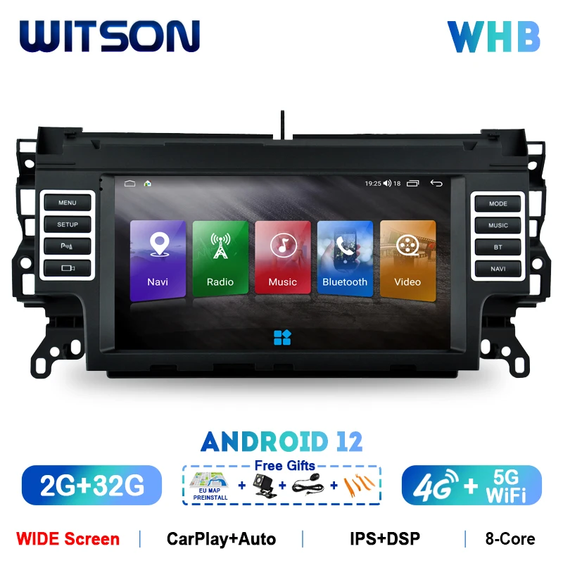 WITSON 9.66 Pulgadas de Pantalla Android GPS de la Radio de Coche Para el Land Rover Discovery Sport 2016 - 2018 Reproductor de Audio Bluetooth CarPlay Imagen 0