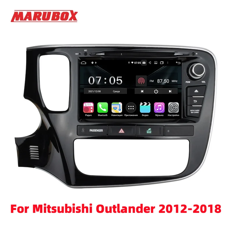MARUBOX KD8086 de la Radio del Coche Para Mitsubishi Outlander 2012-2018, Android 10 Coches Reproductor Multimedia Con DSP, 2Din DVD de Coche GPS Navi Imagen 0