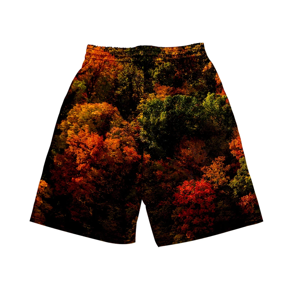 Pantalones Cortos de playa para Hombres y mujeres ropa en 3D de la impresión digital cortos casual tendencia de la Moda par de Pantalones 17 Imagen 1