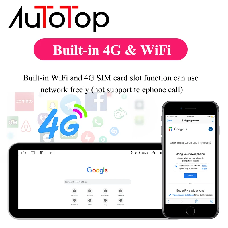 De 8 núcleos F10 Android 12 de Coches Reproductor Multimedia Para BMW Serie 5 F10 F11 CIC NBT Sistema F11 Carplay Inalámbrica 4G Wifi GPS de Google Play Imagen 2