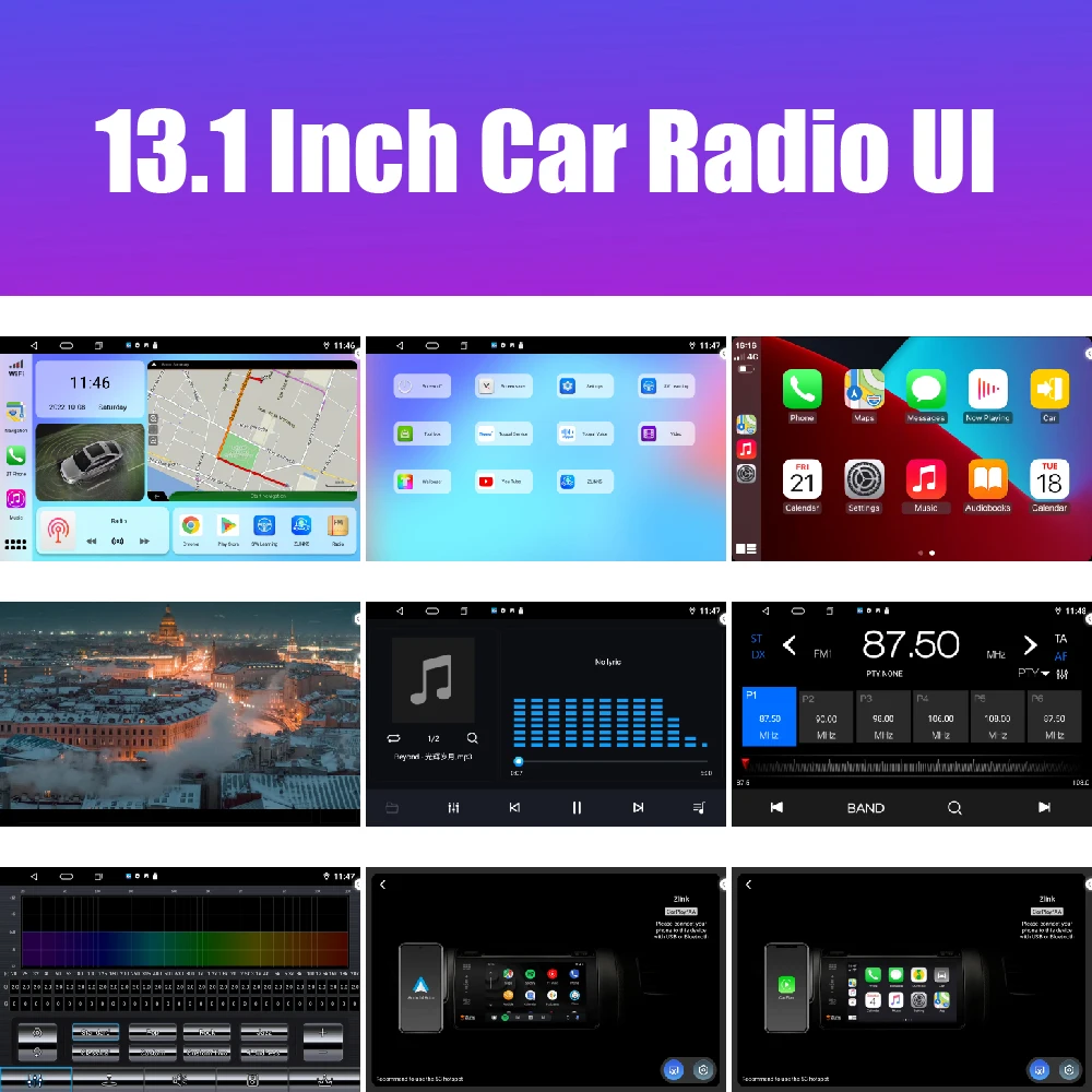 13.1 pulgadas de Radio de Coche Para Chevrolet Cavalier Año 2020 Coche DVD GPS de Navegación Estéreo Carplay 2 Din Central Multimedia Android Auto Imagen 4